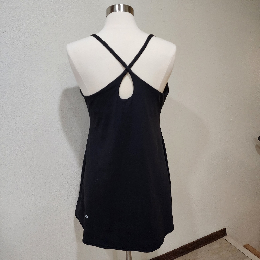 Halara Softlyzero Plush Backless Active Dress Bla… - image 7